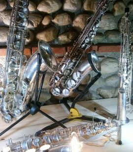 4 Sax SELMER argentés