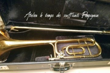 Trombone complet KING USA 4B d'occasion