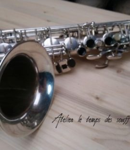 Saxophone alto SELMER Balanced Action argenté de 1946