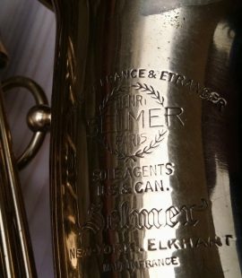 Saxophone alto SELMER SBA de 1948