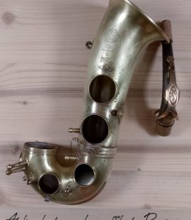 Aspect vintage pour cet alto SELMER SA 80