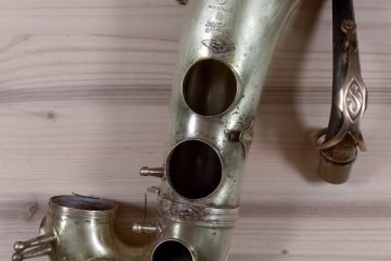 Aspect vintage pour cet alto SELMER SA 80