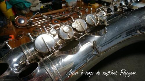 Saxophone SELMER Ténor MKVI Argenté