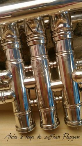 Trompette SELMER en ut argentée