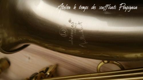 Saxophone ténor ADVENCE T1000 série maillechort vernis brossé.
