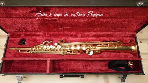 Saxophone soprano droit YAMAHA YSS 475