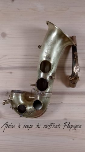 Aspect Vintage pour cet alto SA80 SELMER