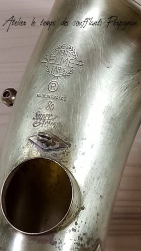 Aspect Vintage pour cet alto SA80 SELMER